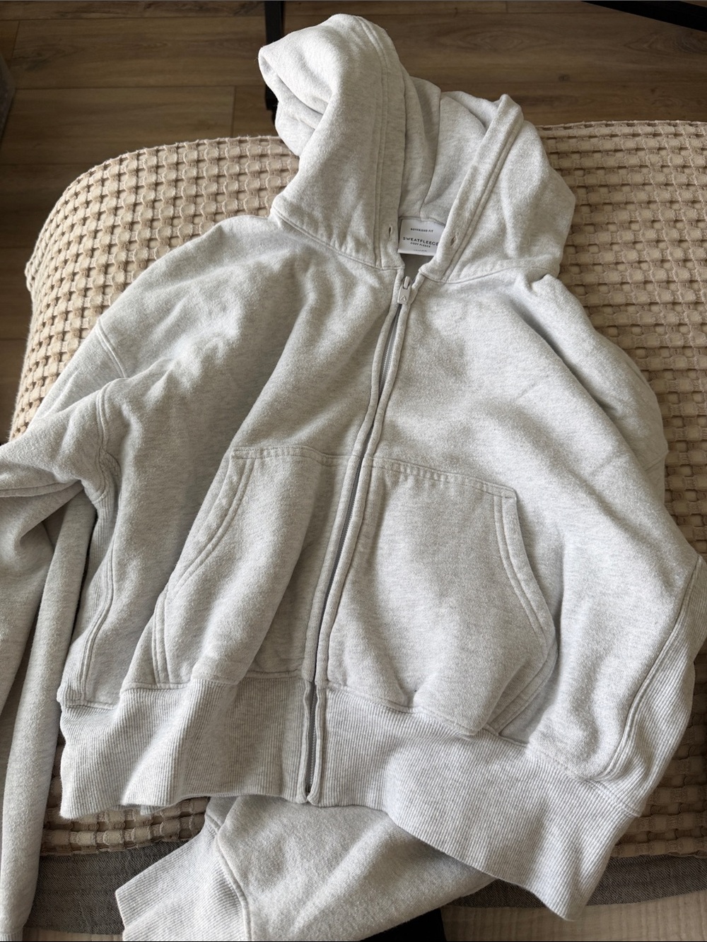 Aritzia Sweatfleece Zip Up
